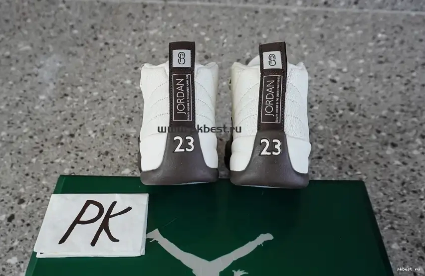 Jordan x GOD SoleFly and READY black 12 White SHIP Air Jordan MATERIALS TO PK RETAIL 0606
